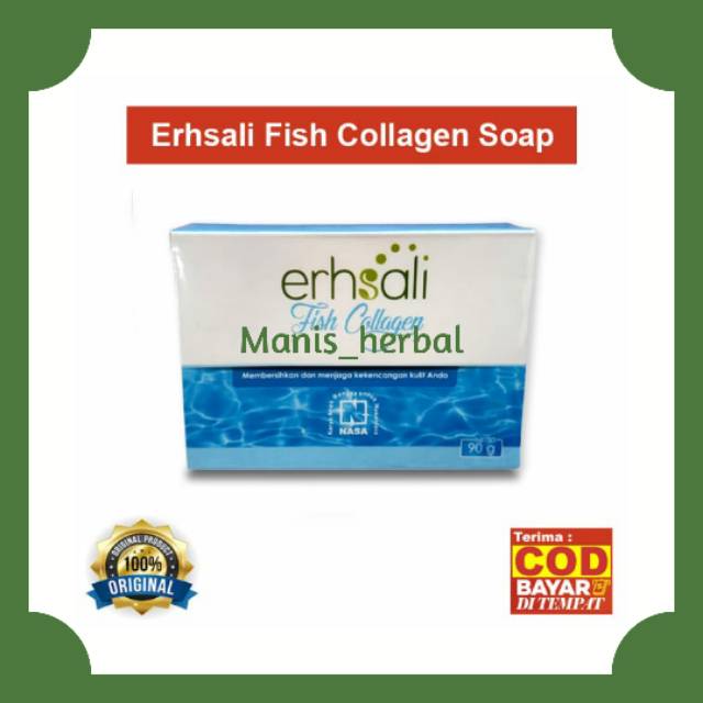 ( COD ) ERSHALI FISH COLLAGEN SOAP NASA