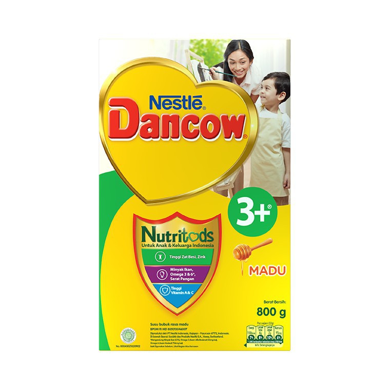 Dancow 3+ Madu 750gr
