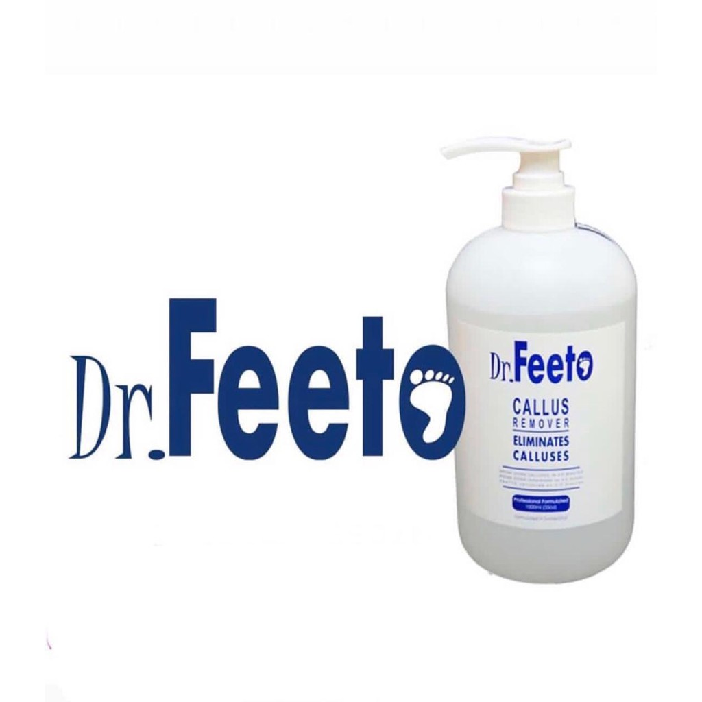 Dr. Feeto Callus Remover | Eliminates Calluses 1ltr