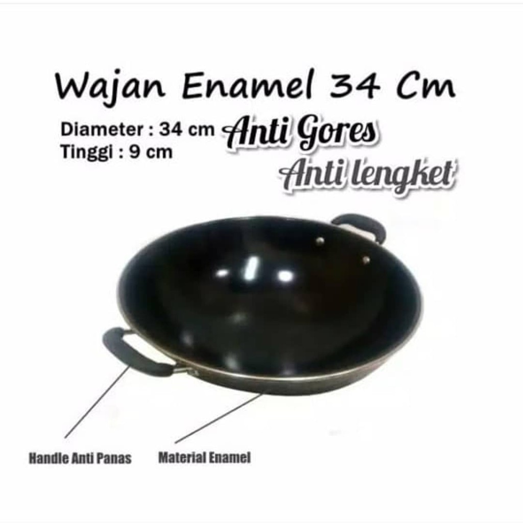 Wajan Enamel