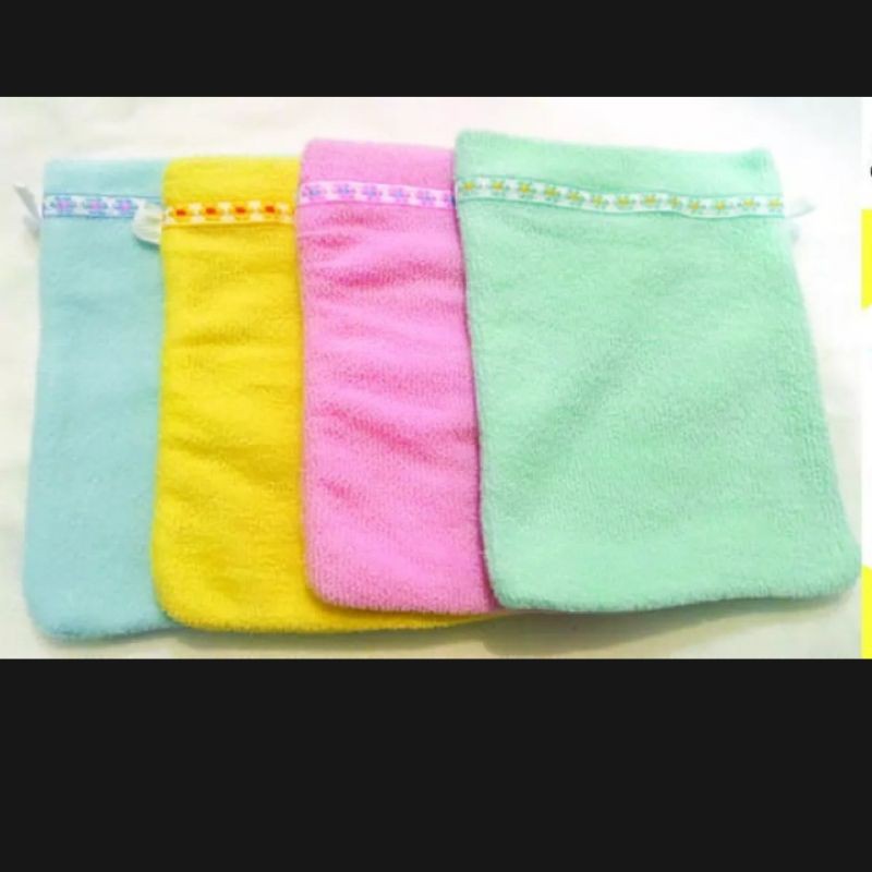 3 pcs waslap mandi bayi