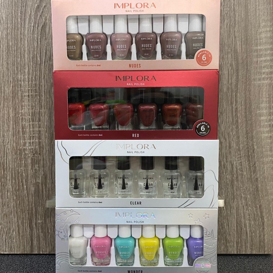 (BPOM) IMPLORA NAIL POLISH ORIGINAL BPOM - IMPLORA KUTEKS