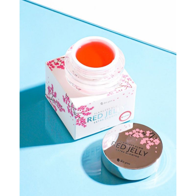 Msglow Red jelly Extra Glowing (Free Pouch)