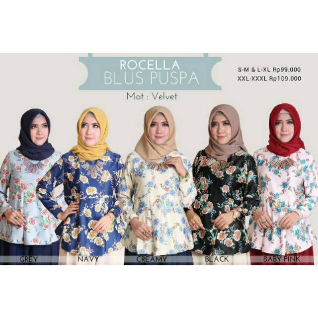 BLUS PUSPA BY ROCELLA