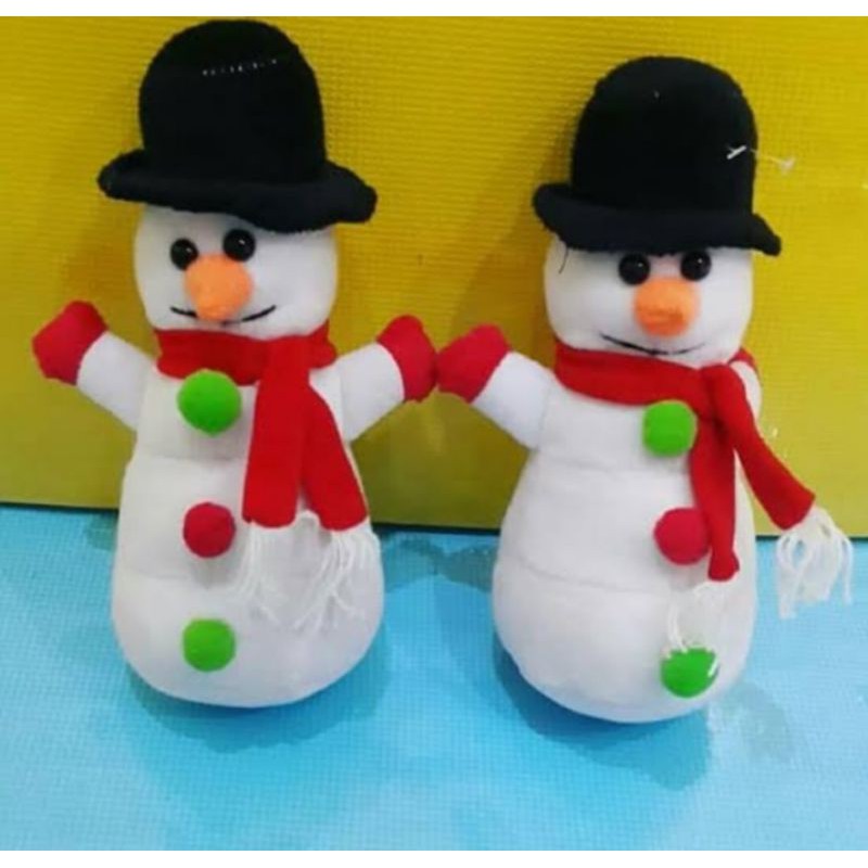 Boneka snowman lucu