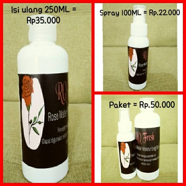 RQ Fresh Rose Water