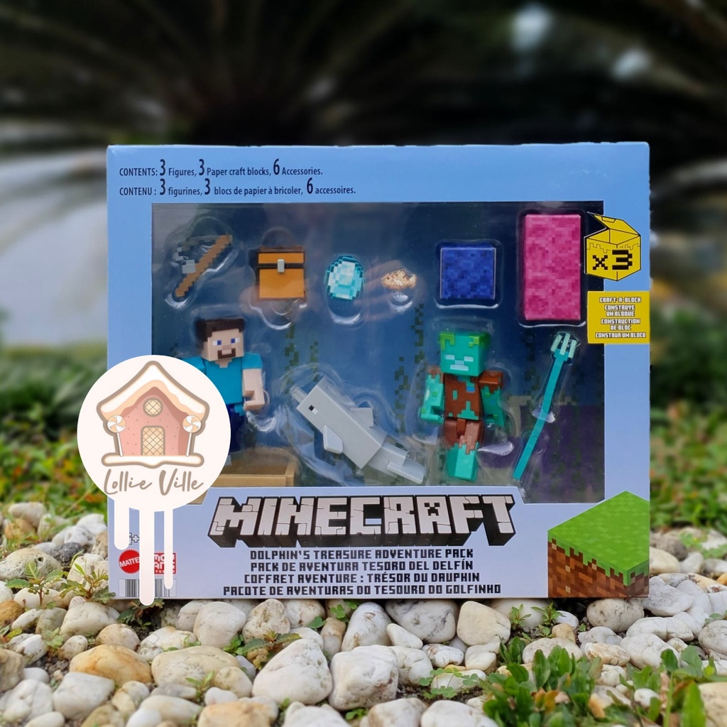 Min3craft Dolphin's Treasure Adventure Pack