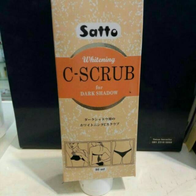Satto whitening c-scrub 80ml