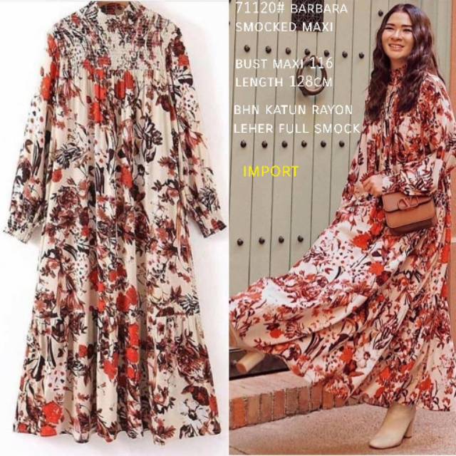 Maxi dress Barbara import