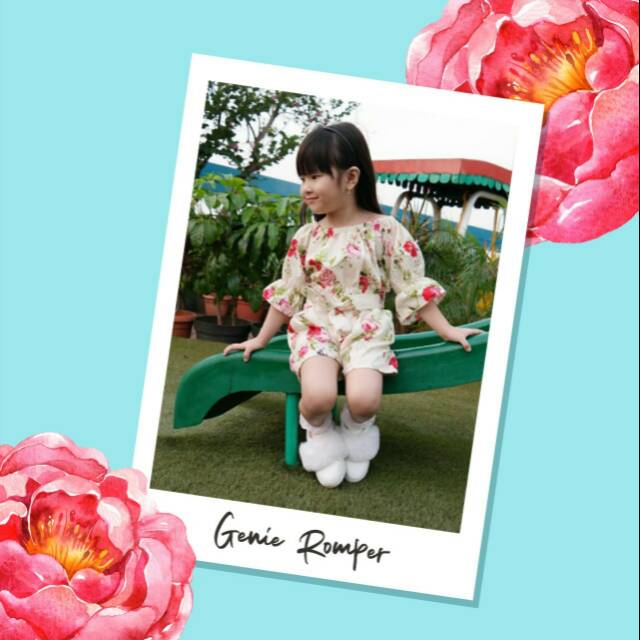 Flowery Romper
