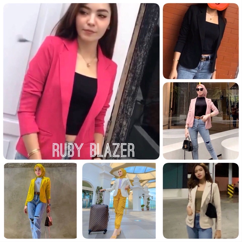 Ruby blazer (PO 2Hari yaa)