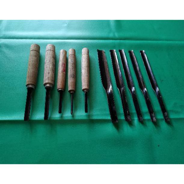 Pahat coret lengkap 10pcs