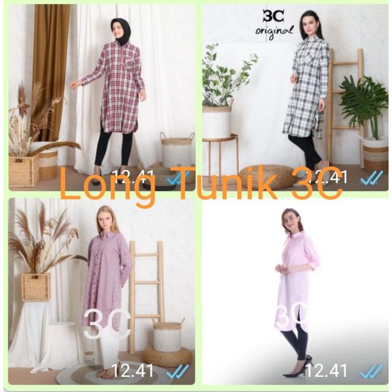 Long Tunik ThreeCoins