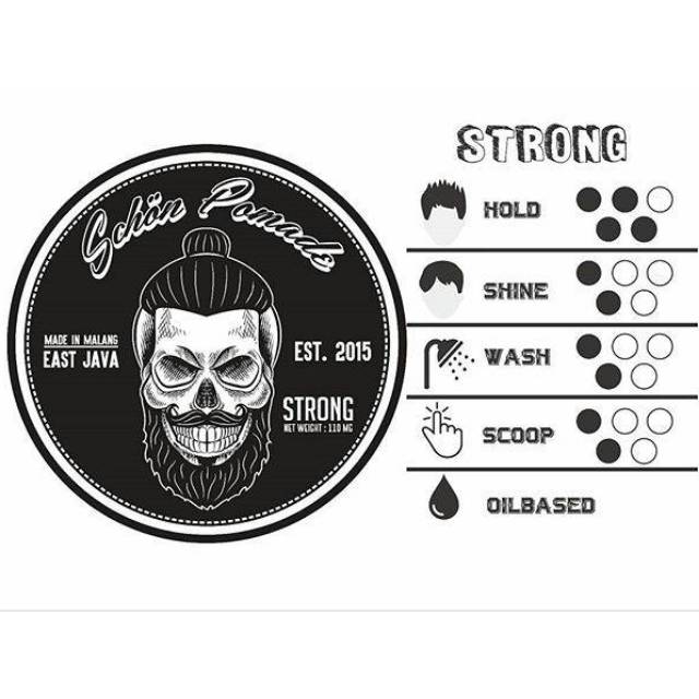Schon Pomade Strong Oilbased