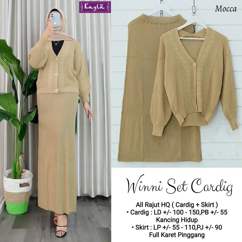 winni set cardig