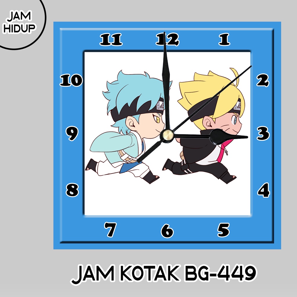 JAM DINGDING KOTAK BORUTO DAN MITSUKI