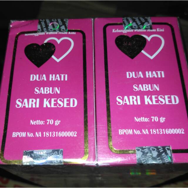 Sabun kesed dua hati