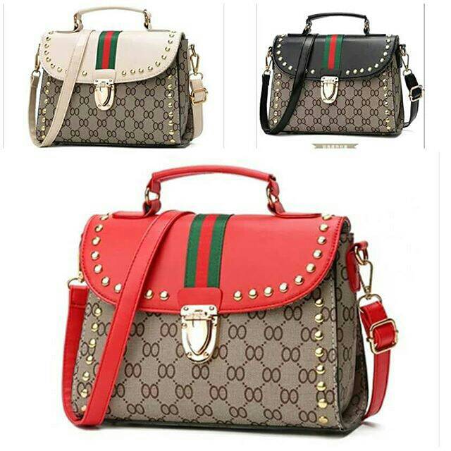 GI 094 beige, black, red