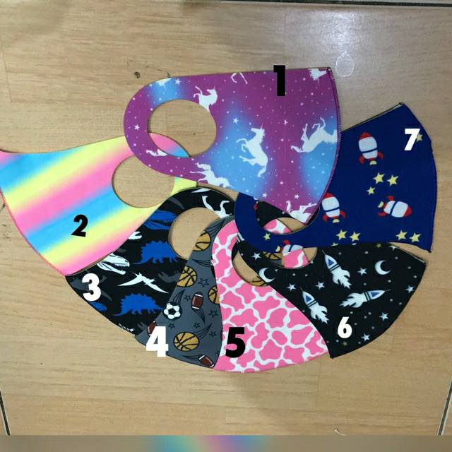 Masker scuba anak