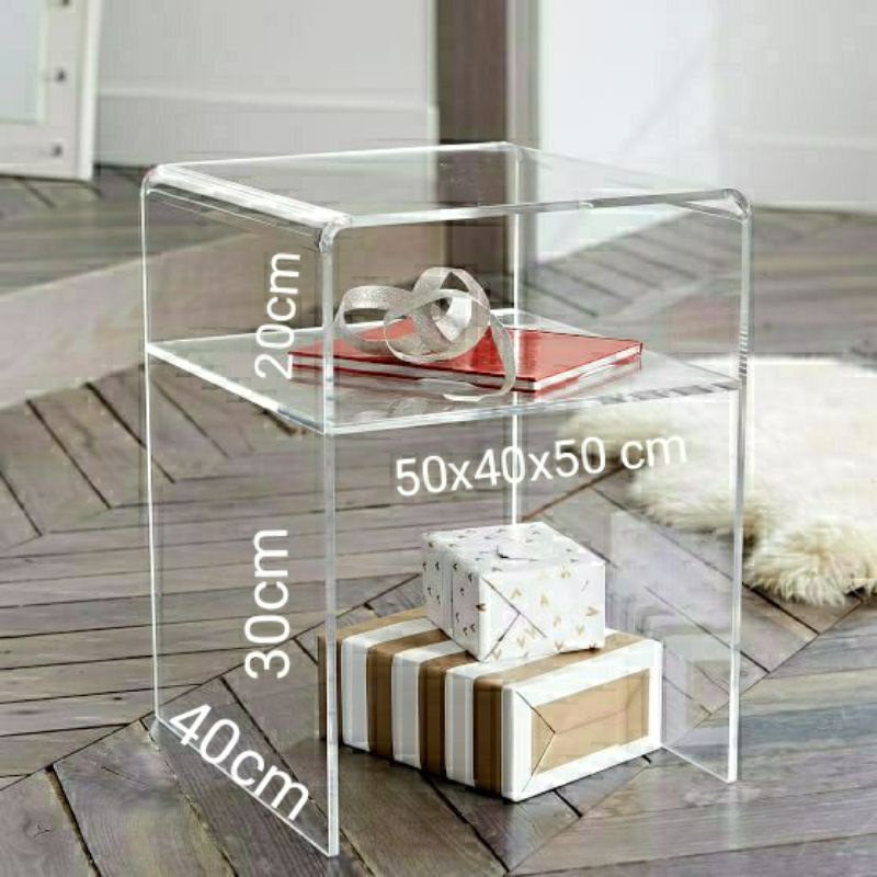 Meja acrylic akrilik