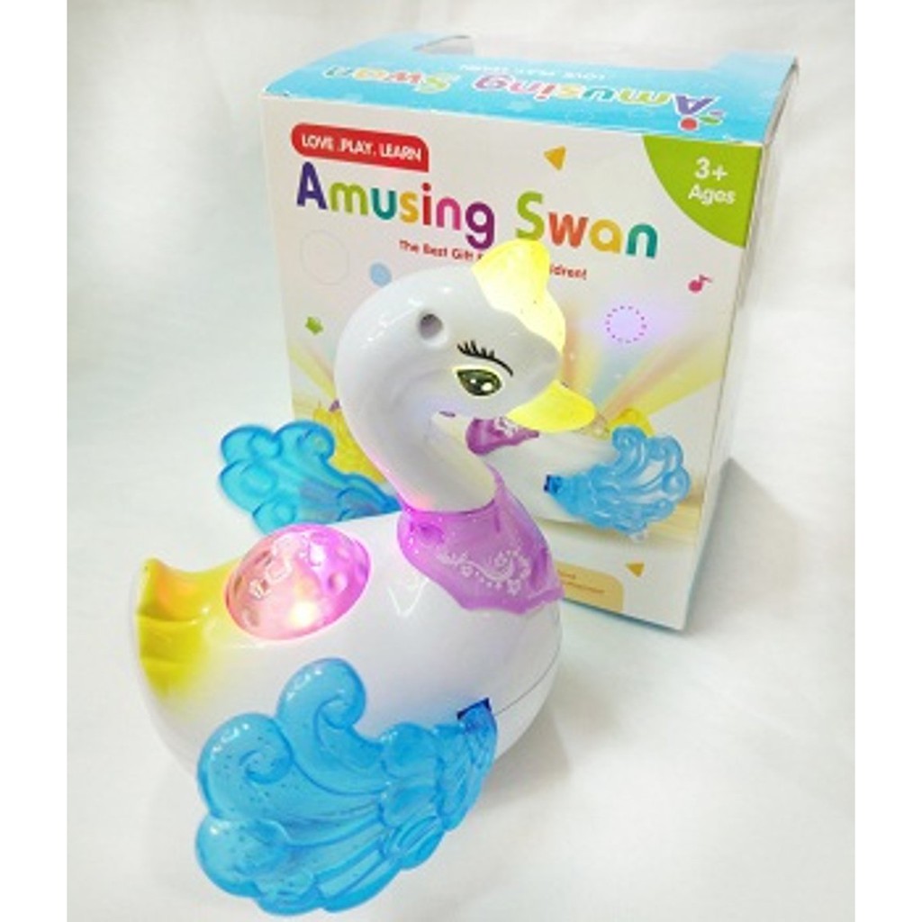 Ready Stok Magic Amusing Swan Baterai Diskon