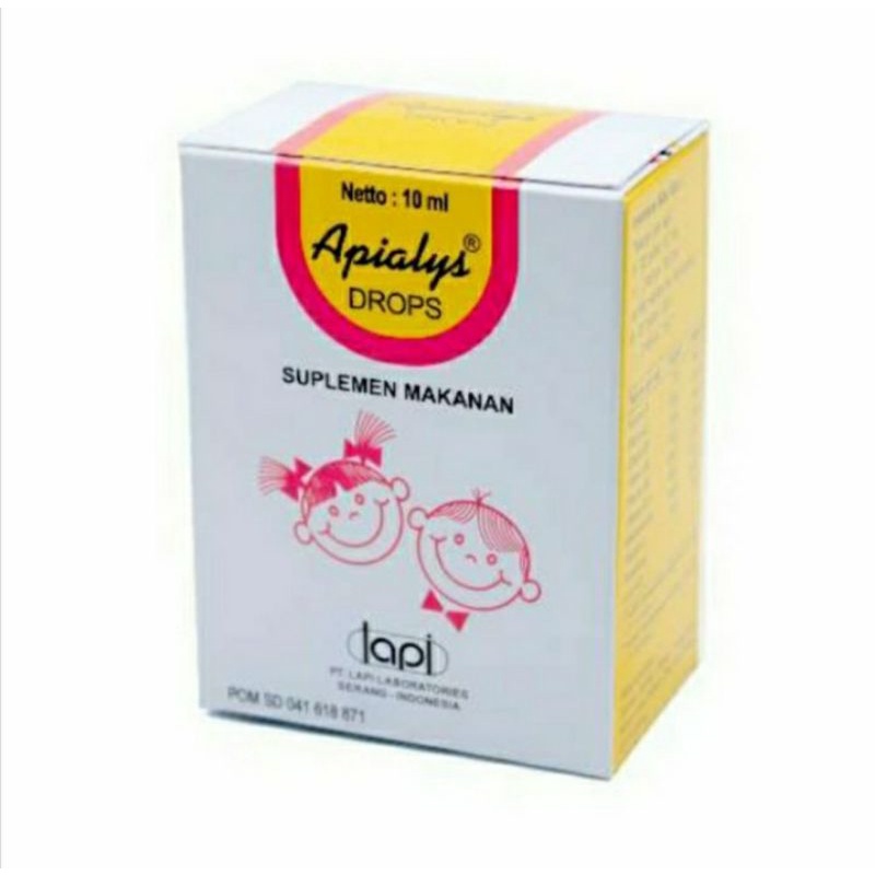 Apialys drop botol 10ml/suplemen makan