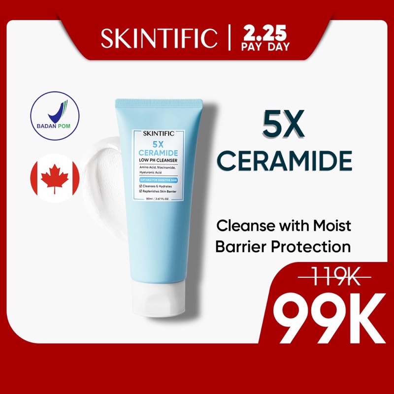 SKINTIFIC CLEANSER PRELOVED