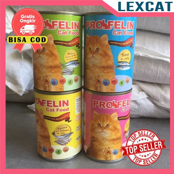 Makanan kucing basah - Profelin 400gr