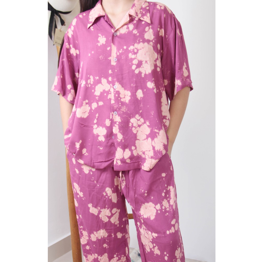 Raspberry tiedye Set