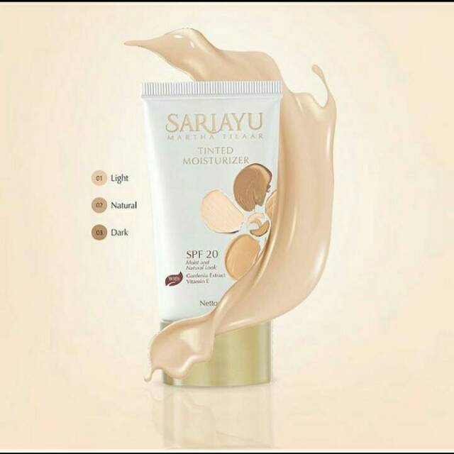 SARIAYU TINTED MOISTURIZER BB CREAM RINGAN