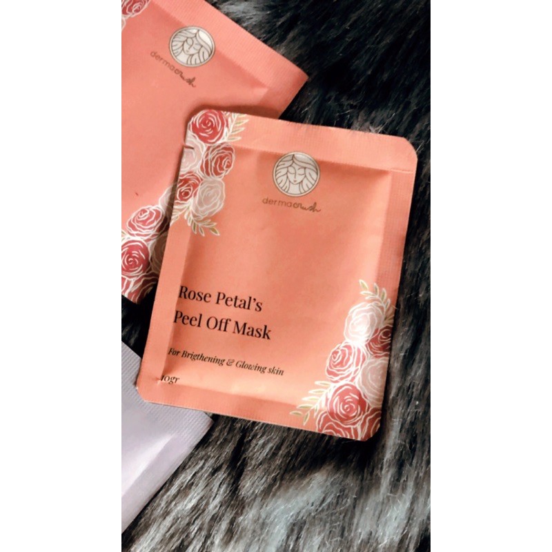 masker dermacrush peel off masker