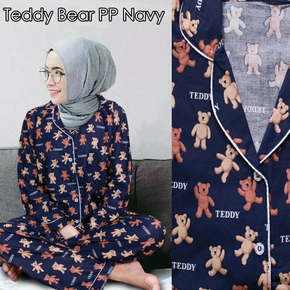 HOT PIYAMA PP TEDDY BEAR NAVY HOT