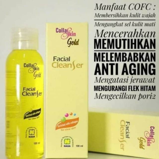 FACIAL CLEANSER COLLASKIN (COFC) NASA