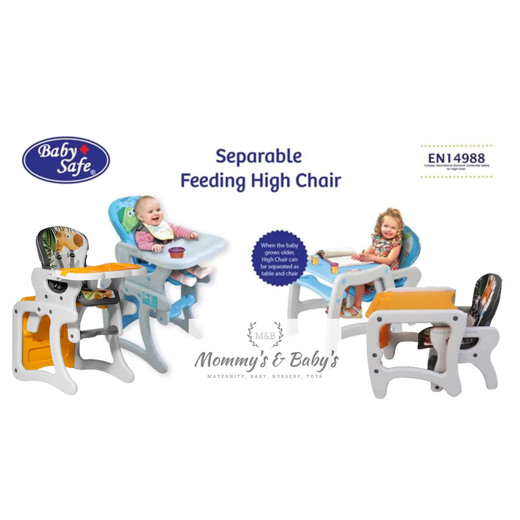 Babysafe Separable Feeding High Chair