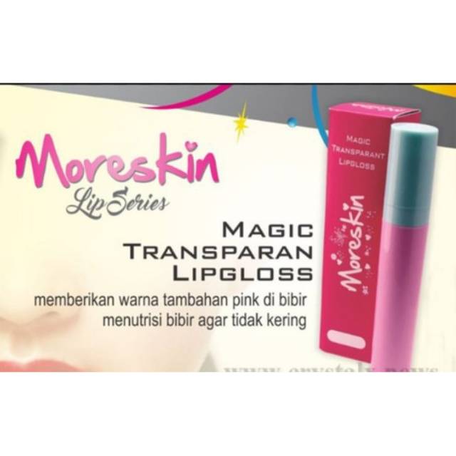 MORESKIN MAGIC TRANSPARAN LIPGLOSS