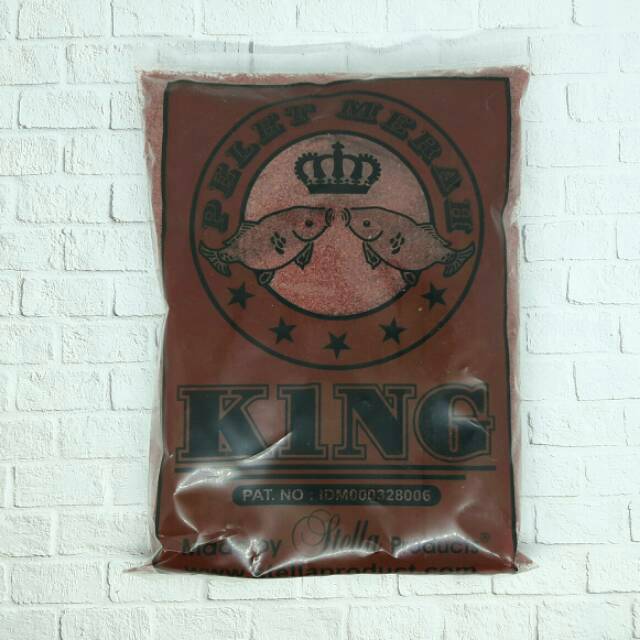 Pelet merah king stella
