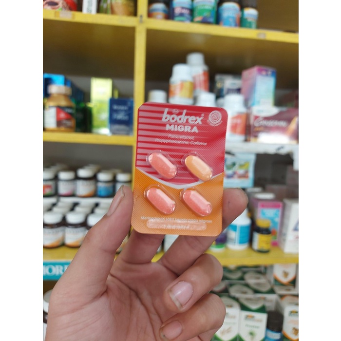 bodrex migra per blister 4 kaplet