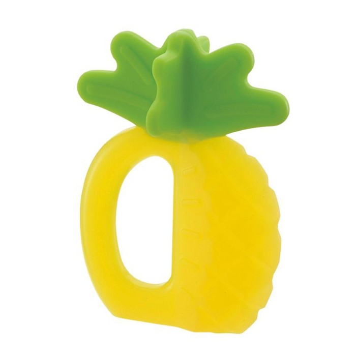 SHO171 Richell Teether with Case PINEAPPLE PINEAPPLE