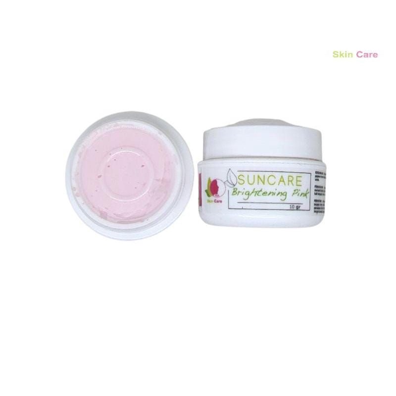 Suncare brightening pink