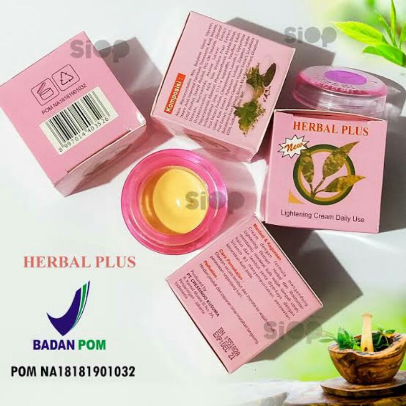 (COD) CREAM HERBAL PLUS BPOM