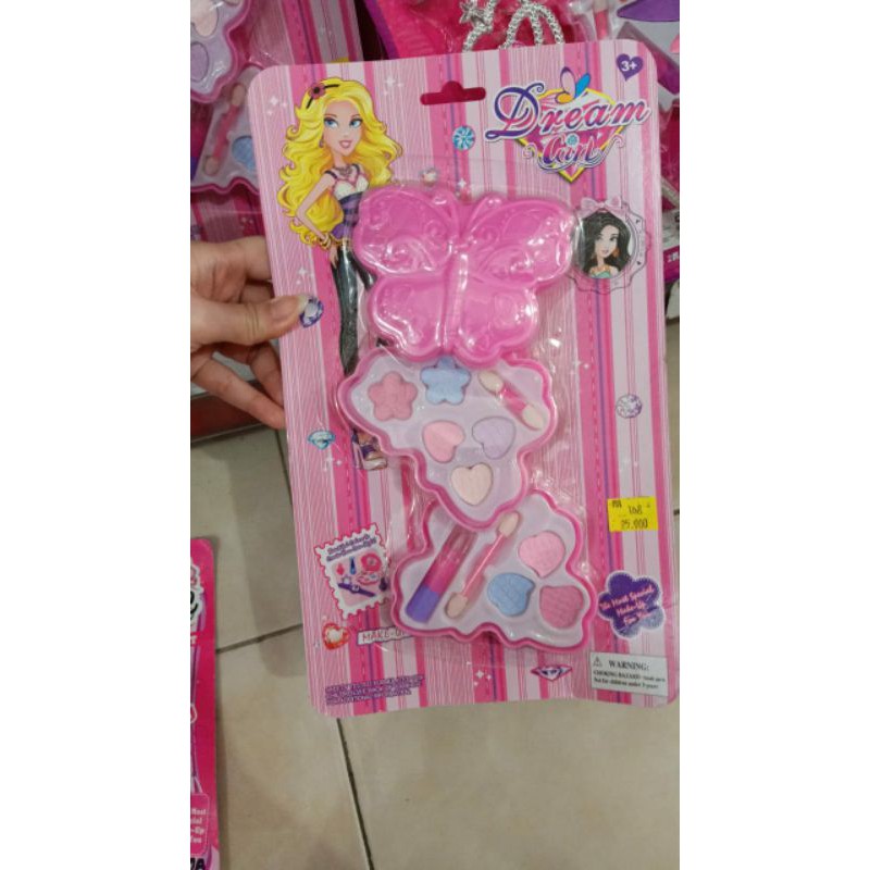 make up kit mainan anak 2 susun