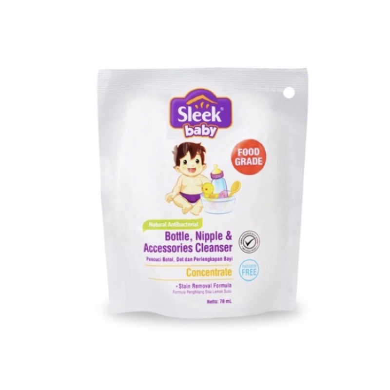 SLEEK pencuci botol mini reffil