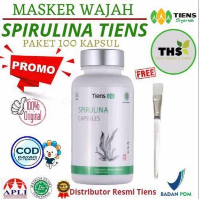 MASKER SPIRULINA