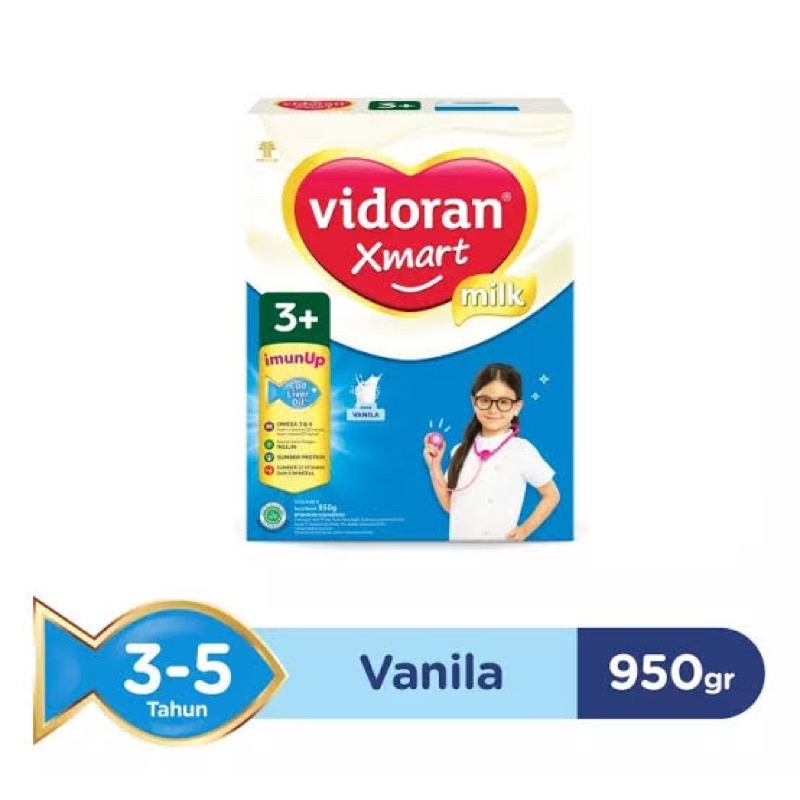 Vidoran 3+ 950g vanila