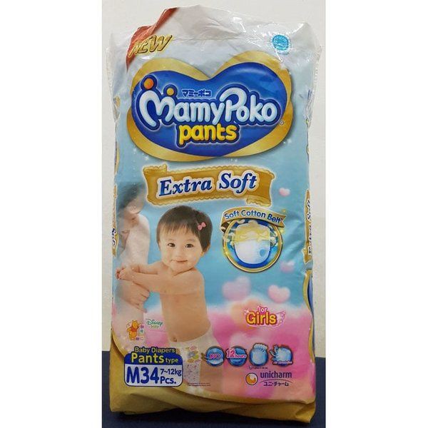 Mamy Poko Pants Extra Soft M34