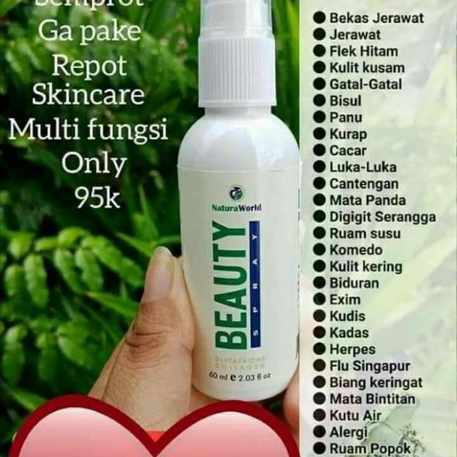 Natura beauty spray