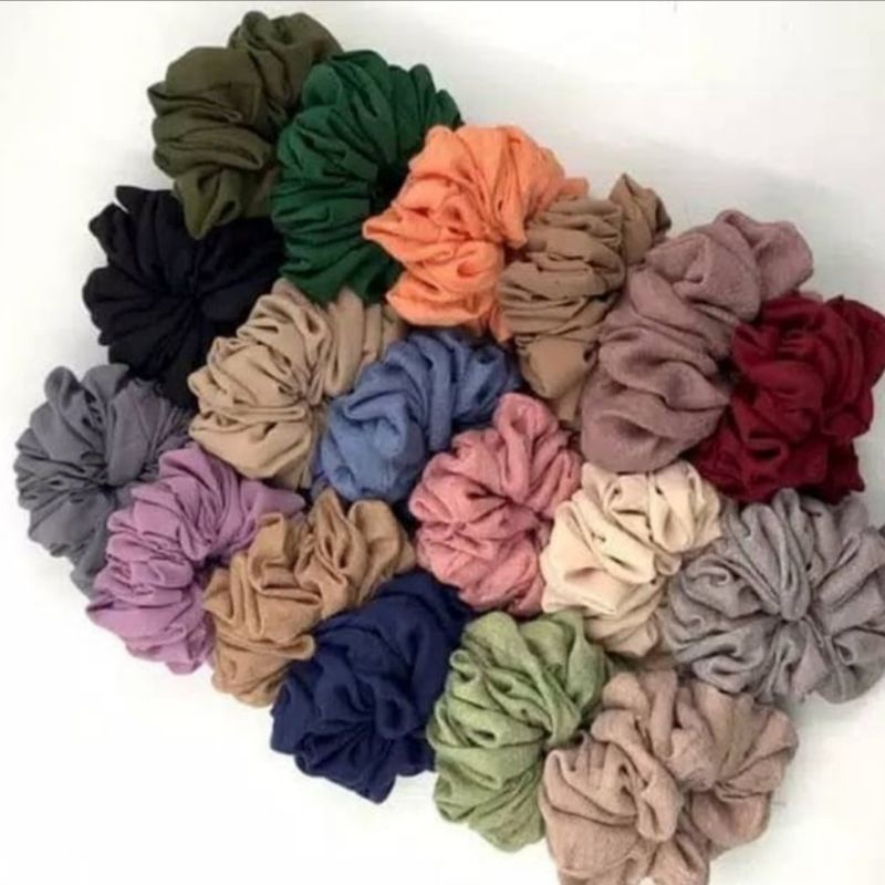 SCRUNCHIE HIJAB CEPOL RAMBUT JUMBO