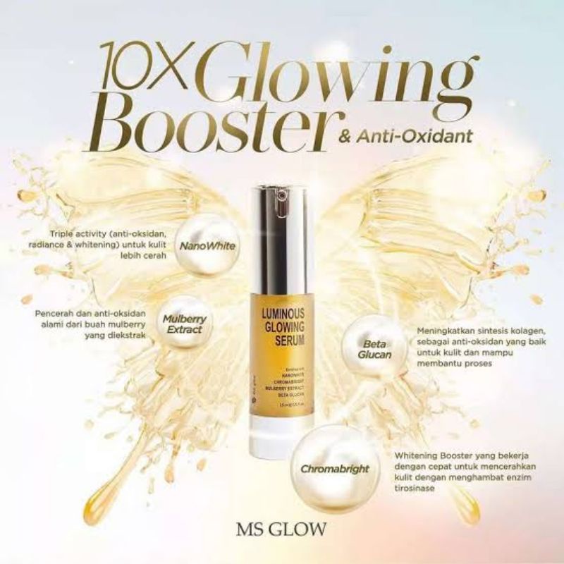 MS GLOW LUMINOUS GLOWING SERUM