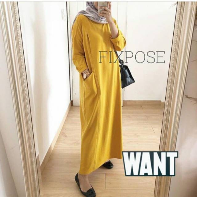 MOA DRESS YELLOW BY FIXPOSE
