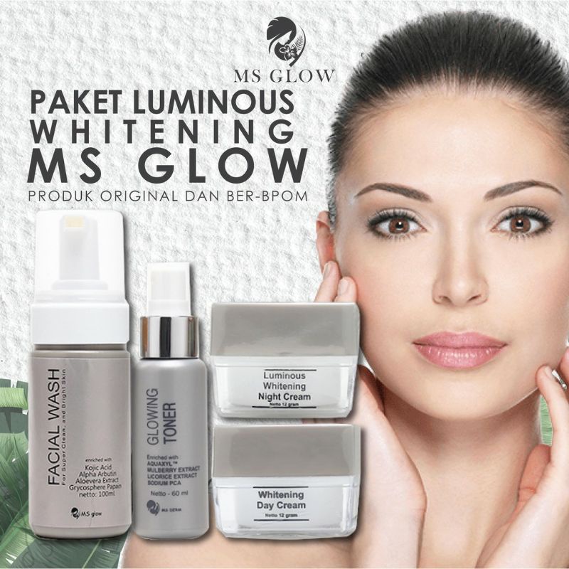 PAKET LUMINOUS WHITENING MS GLOW